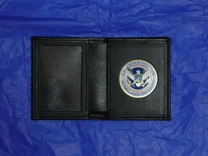 米国PERFECT FIT社製実物シークレットサービス/DHS（アメリカ合衆国国土安全保障省)IDケース　Made in U.S.A　