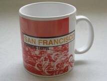新品 1999年版 米国スターバックス サンフランシスコ マグカップ_画像1