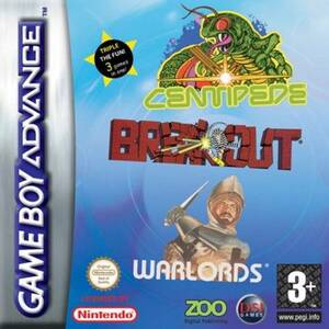 Breakout/Centipede/Warlords ●北米版GBAニンテンドーDS 任天堂 レトロゲーム 洋ゲー 海外ゲーム 送料92円 ※日本のGBA/DSでも遊べます♪