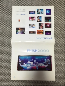 PHISH 2000 中古 カレンダー フィッシュ ジャム サイケデリック バンド小林節正 送料無料