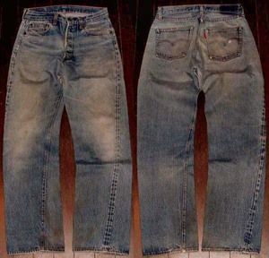 b540/LEVIS50166後期70'Sヴィンテージ程度良！ヒゲ！