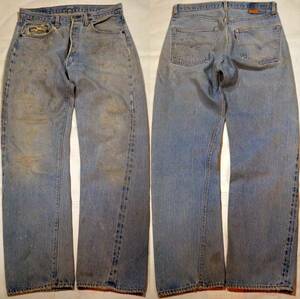 f556/LEVIS501シングル66前期ヴィンテージ70's縦落ち！