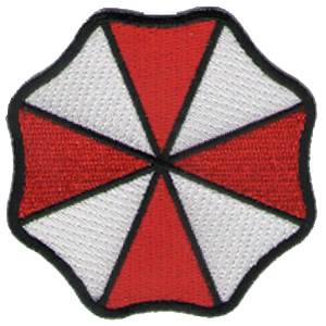  Vaio hazard umbrella company Mark embroidery badge 
