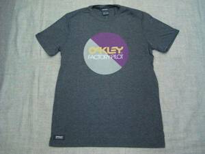 新品OAKLEY（オークリー）メンズFP CIRCLE GRAPHIC TEE JET BLACK HEATHER(M)