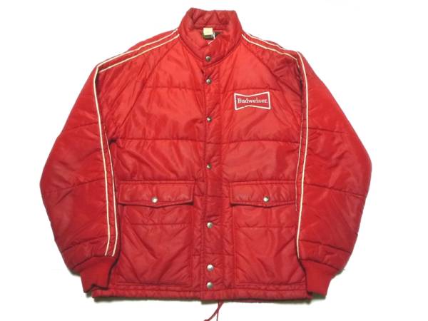70s swingster Budweiser レーシング ジャケット 70s Budweiser Swingster ジャケット レッド M - メルカリ