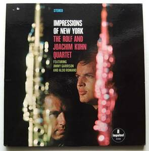 ◆ ROLF and JOACHIM KUHN Quartet / Impressions of New York ◆ Impulse AS-9158 (orange) ◆ V