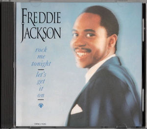 FREDDIE JACKSON - ROCK ME TONIGHT (REMIX) [SINGLE] (5TRK) '93 promo on Lee inc. MARVIN GAYE[LET'S GET IT ON] joke material using R&B/SOUL