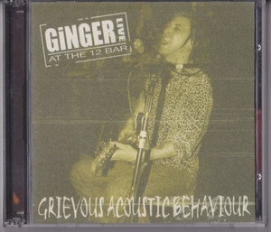 GINGER Live At The 12 Bar 2CD WILDHEARTS 2001