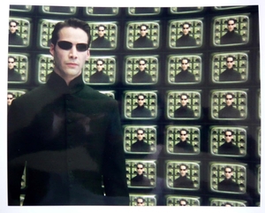 Art hand Auction Keanu Reeves (The Matrix) US version original stills (3), movie, video, Movie related goods, photograph