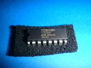 TOSHIBA Toshiba electron volume CONTROL IC TC9299P unused goods ELECTRONIC VOLUME CONTROL IC