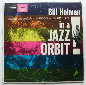 ◆ BILL HOLMAN / In A Jazz Orbit ◆ Andex A-3004 (black) ◆