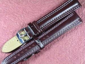 ☆★10666★☆＜WATCH-BELT＞レザーベルト１８mm(Ｒブラウン)DS