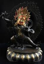 ◆ヴァジュラ・パーニ（金剛手）像◆仏教　チベット_画像1