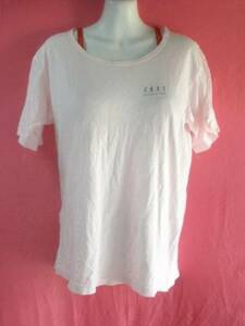 ＵＳＥＤ CHRISTIAN KENTH Ｔシャツ サイズＭ ピンク