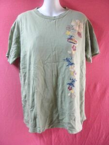 ＵＳＥＤ ディズニー Ｔシャツ サイズＭ グリーン