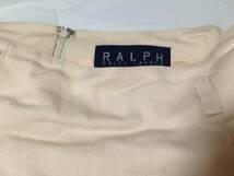 ★ポロ ラルフローレン Polo Ralph Lauren スカート ベージュ 無地 シンプル ミニ レディース 7号_画像2