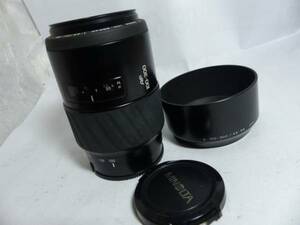 ソニーαミノルタ100-300㎜F4.5-5.6フード付美品 ★★