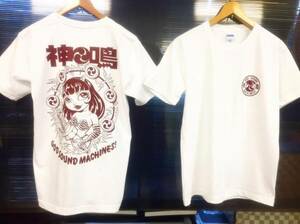 神鳴エンヂニアリング 神鳴娘 Tシャツ 旧車 マッハ 750SS KH400 SR400 SR500 GS400 CB750F CB400 チョッパー ボバー ハーレー