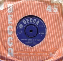 ★特選★MOODY BLUES/FROM THE BOTTOM OF MY HEART'1965UK7INCH_画像1