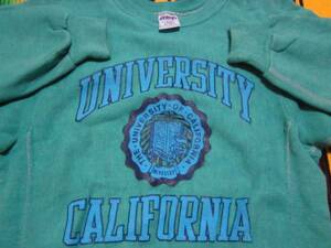 1980 годы производства MVP California университет CALIFORNIA UNIVERSITY BERKELEY беж ka Lee Rebirth we b колледж тренировочный MADE IN USA