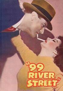 「99 RIVER STREET」映画パンフレット　ジョン・ペイン　イヴリン・キイス
