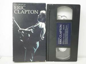 VHS/ERIC CLAPTON Eric *klap ton / THE CREAM OF ERIC CLAPTON, 1964-1986 (d048)