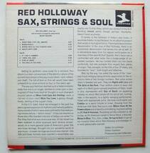 ◆ RED HOLLOWAY / Sax, Strings & Soul ◆ Prestige PR-7390 (blue) ◆_画像2