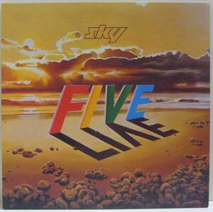 『2LP』SKY/SKY FIVE LIVE/国内盤/LP 5枚以上で送料無料