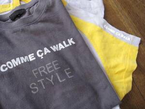 COMME CA WALK T-shirt 2 pieces set M&L