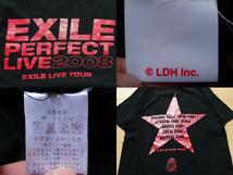 【EXILE】2008 ライブツアーTシャツ ブラック M(エグザイル,24karats)_画像3