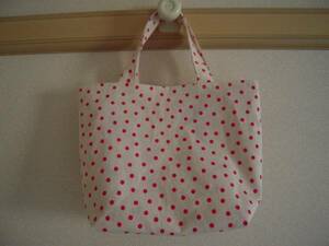 * handmade * Mini bag * dot pattern **