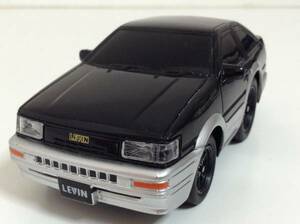 トヨタ AE86 カローラ レビン GTV 3ドアHB 1983年式~ ドライブタウン チョロQタイプ プルバックカー ミニカー カラーサンプル 色見本