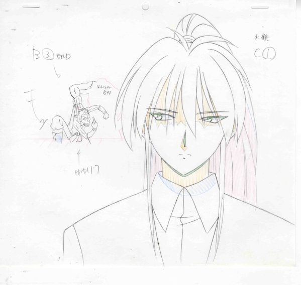 烈火の炎 / FLAME OF RECCA セル画セット（3枚）［梱包サイズ60