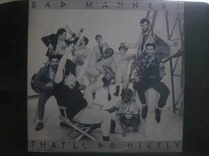 BAD MANNERS / THAT'LL DO NICELY ◆U375NO◆プロモ12インチ