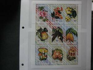  flower stamp N13 Como ro1994 year mkge etc.. 9 surface seat 