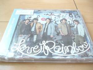 ●嵐『Love Rainbow』Maxi CD+DVD 初回限定盤 新品未開封●