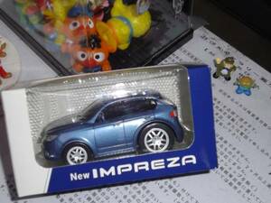 **..!* limitation pull-back car [ Subaru NEW Impreza blue ] out of print!* unrunning [boxman_77]