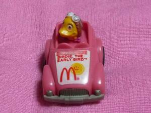 * ultra rare! Vintage 1985 year McDonald's Birdie car toy 