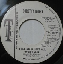 Dorothy Berry - Falling Love All Over Again ■ soul 45 試聴_画像2