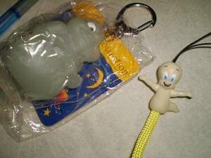 Новый Casper Soft Vinyl Vinyl Keychain Bess Небольшое Хэллоуин Фигура призрачный фильм за рубежным персонажем кукла кукла Никко редкая фигура