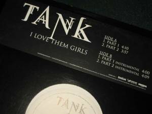 Tank - I Love Them Girls // 5点で送料無料!!! 12''
