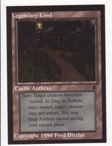 ●MTG● ミドルエイジ Castle Anthrax(英語、未使用)