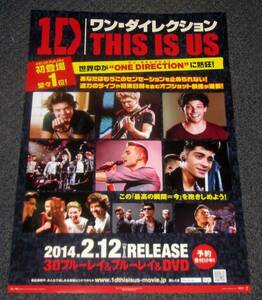 ∴ワン・ダイレクション One Direction[THIS IS US]告知ポスター