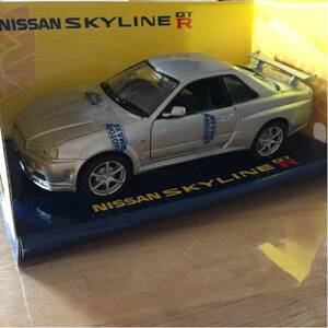 MOTOR MAX製 (モーターマックス)NISSAN SKYLINE GT-R(シルバー)