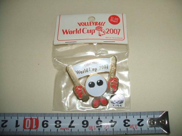 ■バボちゃん★ワールドカップ★WORLD　CUP　2007★ピンバッチ■