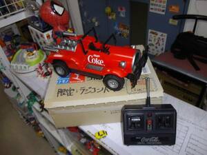 ◆◆絶版！◆爆レア！◆RC『コカ・コーラのクラシックカー』ラジコン◆開封作動品【boxman_77】