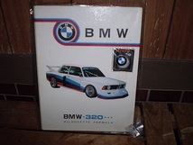 新品 BMW 320 バインダー +バッヂ BMWマルイ_画像1