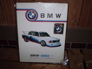 新品 BMW 320 バインダー +バッヂ BMWマルイ