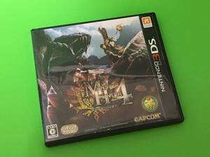 任天堂 3DSソフト モンスターハンター4 中古 美品 カプコン