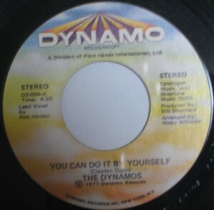 The Dynamos - You Can Do It By Yorself ■ disco soul 45 試聴